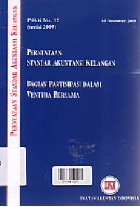 (PSAK No. 12) PERNYATAAN STANDAR AKUNTANSI KEUANGAN; Bagian Partisipasi dalam Ventura Bersama