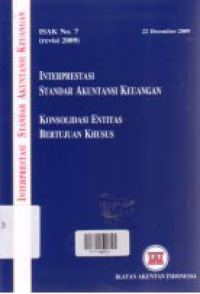 (ISAK No. 7) INTERPRESTASI STANDAR AKUNTANSI KEUANGAN; Konsolidasi Entitas Bertujuan Khusus