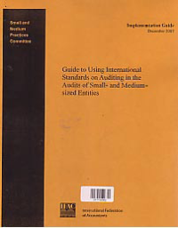 Image of GUIDE TO USING INTERNATIONAL STANDARDS ON AUDITING IN THE AUDITS OF SMALL-AND MEDIUM-SIZED ENTITIES