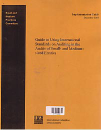 GUIDE TO USING INTERNATIONAL STANDARDS ON AUDITING IN THE AUDITS OF SMALL-AND MEDIUM-SIZED ENTITIES