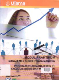 Image of MODUL PRAKTIKUM MANAJEMEN SUMBER DAYA MANUSIA + Buku Kerja (S1-MN)