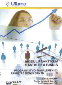 Image of MODUL PRAKTIKUM STATISTIKA BISNIS + Buku Kerja (D3-MN)