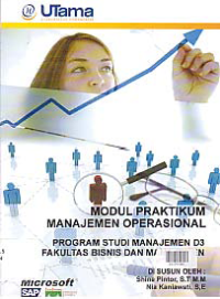 Image of MODUL PRAKTIKUM MANAJEMEN OPERASIONAL + Buku Kerja (D3-MN)