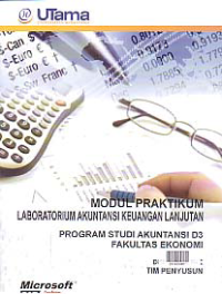 Image of MODUL PRAKTIKUM AKUNTANSI KEUANGAN LANJUTAN + Buku Kerja (D3-AK)