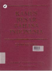 Image of KAMUS BESAR BAHASA INDONESIA