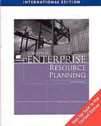 Image of CONCEPTS IN ENTERPRISE RESOURCE PLANNING