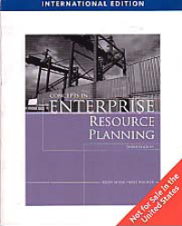 CONCEPTS IN ENTERPRISE RESOURCE PLANNING