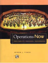 Image of OPERATIONS NOW; Profitability, Processes, Performance + CD