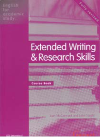 ENGLISH FOR ACADEMIC STUDY: EXTENDED WRITING & RESEARCH SKILLS