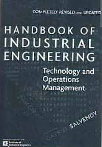 Image of HANDBOOK OF INDUSTRIAL ENGINEERING: Technology and Operations Management 1
