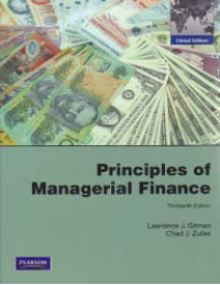 PRINCIPLES OF MANAGERIAL FINANCE