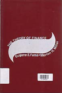 Image of THE THEORY OF FINANCE