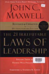 Image of THE 21 IRREFUTABLE LAWS OF LEADERSHIP