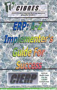 Image of ERP: A-Z IMPLEMENTER'S  GUIDE FOR SUCCESS