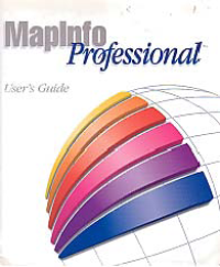 Image of MAP INFO PROFESSIONAL: User's Guide