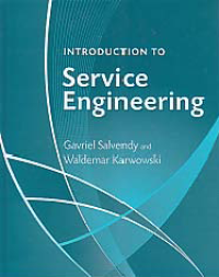 Image of INTRODUCTION TO SERVICE ENGINEERING
