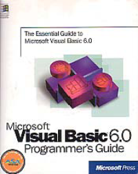 MICROSOFT VISUAL BASIC 6.0 Programmer's Guide