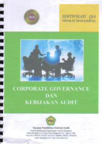 Image of CORPORATE GOVERNANCE DAN KEBIJAKAN AUDIT
