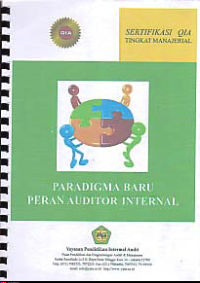 PARADIGMA BARU PERAN AUDITOR INTERNAL