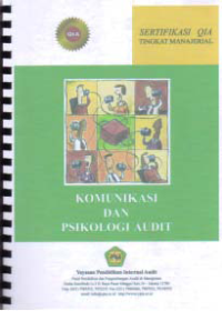 Image of KOMUNIKASI DAN PSIKOLOGI AUDIT