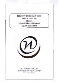 Image of PERATURAN MENTERI DALAM NEGERI NOMOR 17 TAHUN 2007 TENTANG PEDOMAN TEKNIS PENGELOLAAN BARANG MILIK DAERAH