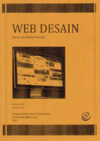 Image of WEB DESAIN: Bahan Ajar (Diktat Kuliah)