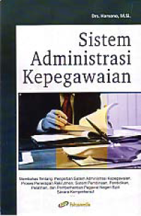 SISTEM ADMINISTRASI KEPEGAWAIAN