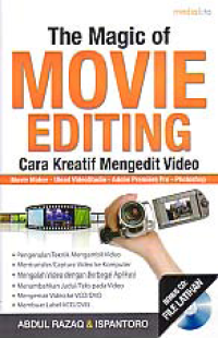 Image of THE MAGIC OF MOVIE EDITING CARA KREATIF MENGEDIT VIDEO + CD