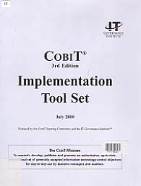 COBIT; Implementation Tool Set