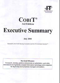 Image of COBIT; Executive Summary July 2000