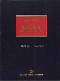 Image of MODERN TAX PLANNING CHECKLISTS
