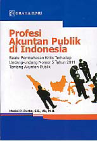 Image of PROFESI AKUNTAN PUBLIK DI INDONESIA