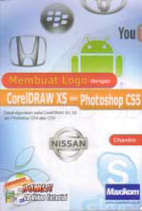 MEMBUAT LOGO DENGAN COREL DRAW X5 DAN PHOTOSHOP CS5 + CD