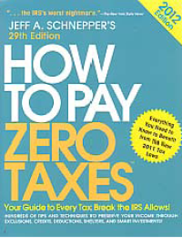 HOW TO PAY ZERO TAXES