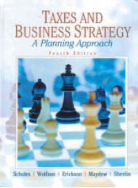 Image of TAXES AND BUSINESS STRATEGY: A Planning Approach