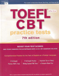 Image of TOEFL CBT PRACTICE TESTS