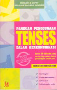 Image of PANDUAN PENGGUNAAN TENSES DALAM BERKOMUNIKASI