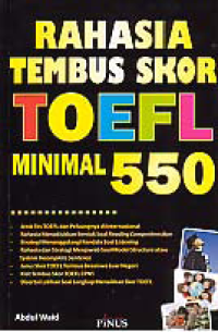 RAHASIA TEMBUS SKOR TOEFL MINIMAL 550