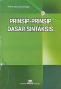 PRINSIP-PRINSIP DASAR SINTAKSIS