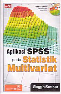 Image of APLIKASI SPSS PADA STATISTIK MULTIVARIAT + CD