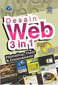 Image of DESAIN WEB 3 IN 1; Photoshop, Flash & Dreamweaver