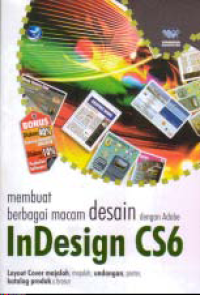Image of MEMBUAT BERBAGAI MACAM DESAIN DENGAN ADOBE INDESIGN CS6
