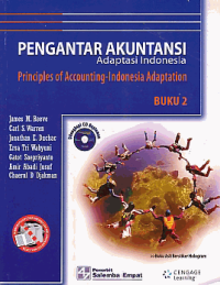Image of PENGANTAR AKUNTANSI; Adaptasi Indonesia (Buku 2)