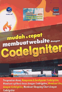 Image of MUDAH DAN CEPAT MEMBUAT WEBSITE DENGAN KODELGNITER