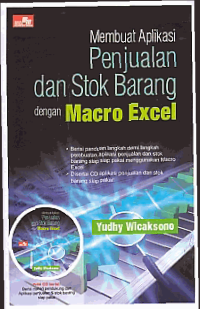 MEMBUAT APLIKASI PENJUALAN DAN STOK BARANG DENGAN MACRO EXCEL + CD