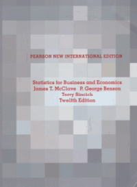 Image of STATISTICS FOR BUSINESS AND EKONOMICS + CD
