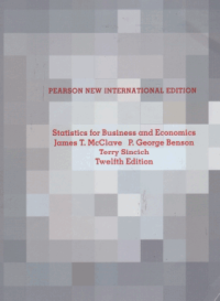 STATISTICS FOR BUSINESS AND EKONOMICS + CD