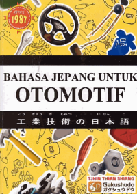 Image of BAHASA JEPANG UNTUK OTOMOTIF