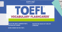 TOEFL; Vocabulary Flashcards