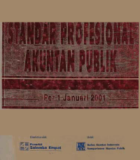 STANDAR PROFESIONAL AKUNTAN PUBLIK; Per 1 Januari 2001